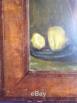 Old Impressionist Painting Still Life Van Gogh Style Oil On Wood