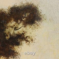 Old Landscape Painting Oil on Canvas 18th Century Original