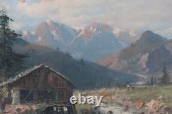 Old Mountain Godchaux painting