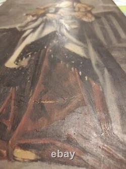 Old Oil On Wood Panel To Be Identified