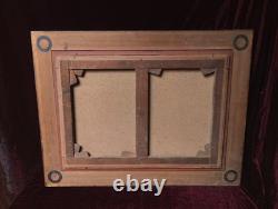 Old Oil Painting, French Barbizon School, 19th Century, Gilded Wooden Frame