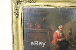 Old Oil Painting On Canvas Flemish School Review Sec XVIII