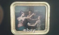 Old. Oil Painting On Canvas. Mythological Scene. Classic New. End 18th