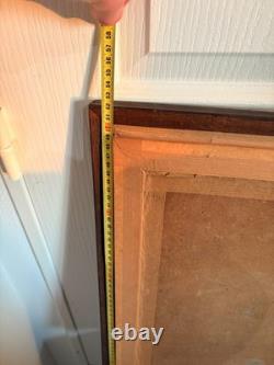 Old Oil Painting by Georges Le Meilleur, House on the Marne, Impressionism