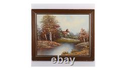 Old Oil Painting on Canvas. Erik Albin Anton SAAF (1856-1934) Sweden