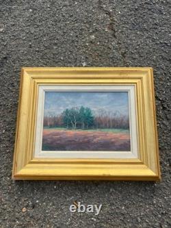 Old Oil Painting on Canvas by Basil Poustochkine (1893–1973)