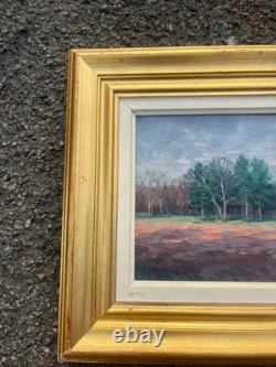 Old Oil Painting on Canvas by Basil Poustochkine (1893–1973)