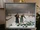 Old Oil Painting On Canvas Of A Priest Hunting A Rabbit, Signed