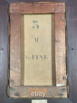 Old Oil Painting on Canvas with Signature to Identify