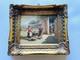 Old Oil Painting On Panel, 20th Century, Signed