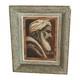 Old Oil Painting On Panel, Orientalist Portrait Of A Man, A. Coulet