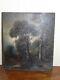 Old Oil Painting On Panel Pastoral Scene 19th Century To Clean