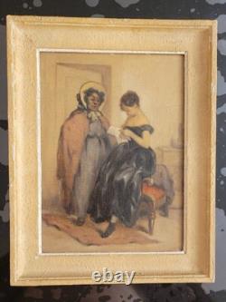 Old Oil Painting on Panel to be Identified