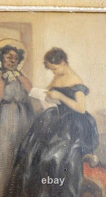 Old Oil Painting on Panel to be Identified