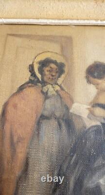 Old Oil Painting on Panel to be Identified