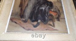 Old Oil Painting on Panel to be Identified