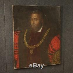 Old Oil Paintings On Canvas Noble Man Portrait Nineteenth Century 800