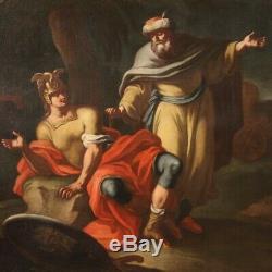 Old Oil Paintings On Mythological Framework 700 18th Century Painting