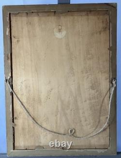 Old Oil Post-Impressionist Landscape Basque Country Calanques Marseille