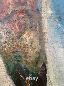 Old Oil on Canvas Alexis II of Moscow Russia Orthodox Icon