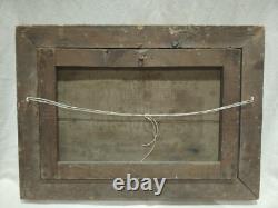 Old Oil on Canvas Barbizon School 19th Century Lucien Felix Henry