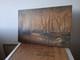 Old Oil On Canvas Landscape Underwood Washerwomen Signed A Grange 1934