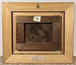 Old Oil on Canvas Presumed Italian School Signed Lower Left