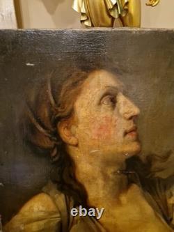 Old Painting After GREUZE, EDMOND LAITHIER