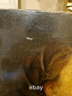 Old Painting After GREUZE, EDMOND LAITHIER