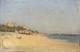 Old Painting Cannes Croisette Th&eacute;ophile Jaouen 1890 Impressionist