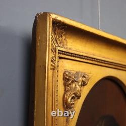 Old Painting, Female Portrait, Oil on Canvas, Italy, 19th Century, Original