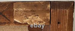Old Painting Mountain Oil on Canvas Alexandre Nozal 1852-1929 Lake of the Seven L