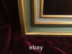 Old Painting Oil French School Genre Scene Rococo Louis XV 19th Century