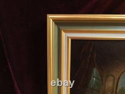 Old Painting Oil French School Genre Scene Rococo Louis XV 19th Century