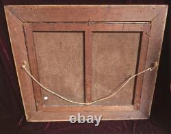 Old Painting Oil HST French School Fruit Vegetable Golden Frame 19th 19