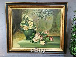 Old Painting / Oil On Canvas Signed 1904 J. Ernest Simiane