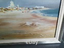 Old Painting Oil On Panel (isorel) Signed R. Warter