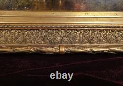 Old Painting Oil Painting French School of Barbizon Cow DLG Rosa Bonheur