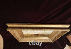 Old Painting Oil Painting French School of Barbizon Cow DLG Rosa Bonheur