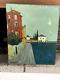 Old Painting Oil / Panel Venice Signed J. Langlois-bellot