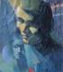 Old Painting Oil On Canvas Cubist Abstract Portrait Of A Woman Signed
