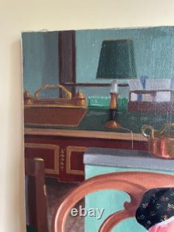 Old Painting Oil on Canvas J. B Maurice VECKER (1899-1988) Still Life