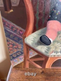 Old Painting Oil on Canvas J. B Maurice VECKER (1899-1988) Still Life