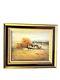 Old Painting - Oil On Canvas - Landscape Of Valois Signed By Jacques Sokol 1933-2023