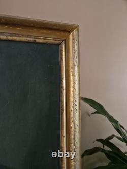 Old Painting Oil on Canvas Portrait of a Woman