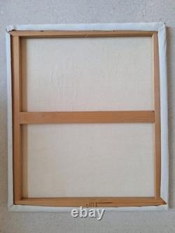 Old Painting Oil on Canvas Provence Landscape Nature Trees Signed Painting