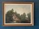 Old Painting Oil On Canvas Signed