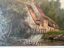 Old Painting Oil on Canvas Signed
