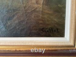 Old Painting Oil on Canvas Signed