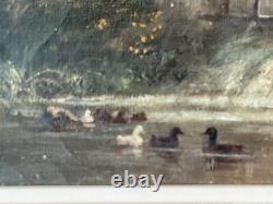 Old Painting Oil on Canvas Signed
